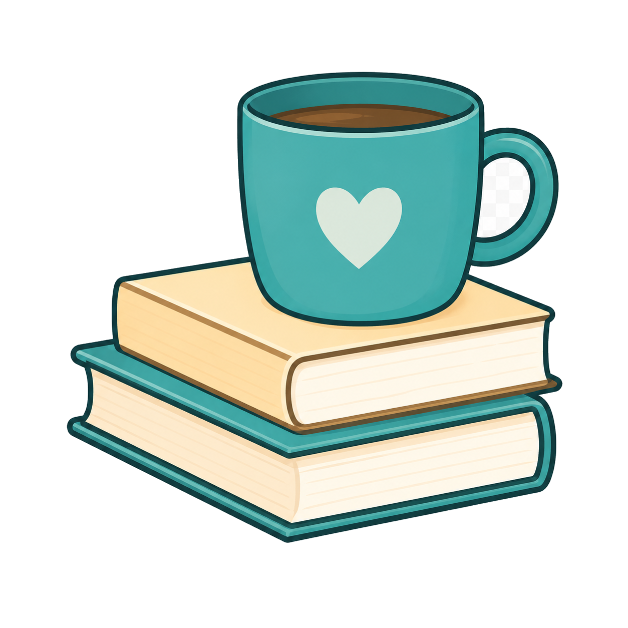 Books and coffee